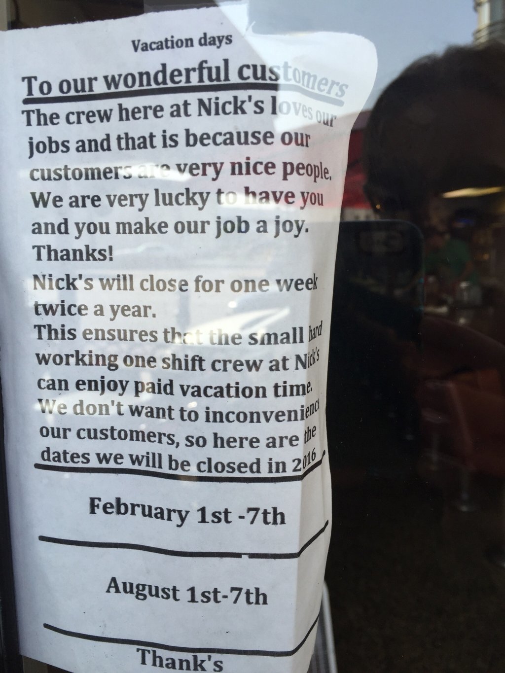 Nick`s Coffee Shop & Deli